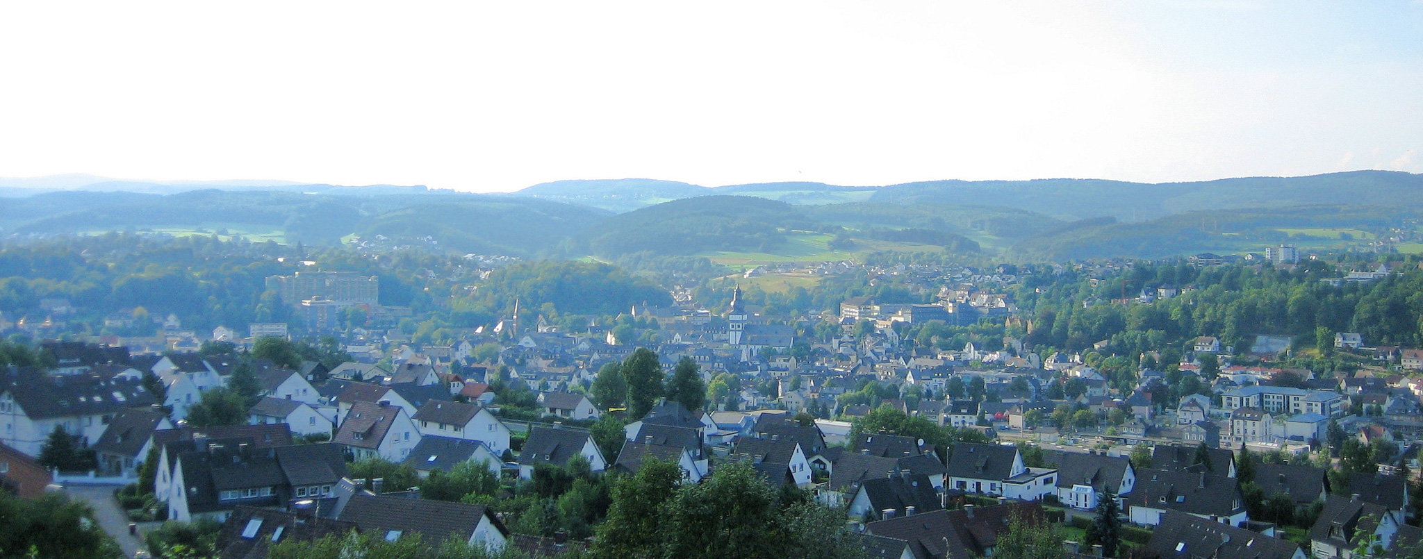 Vogelperspektive Attendorn