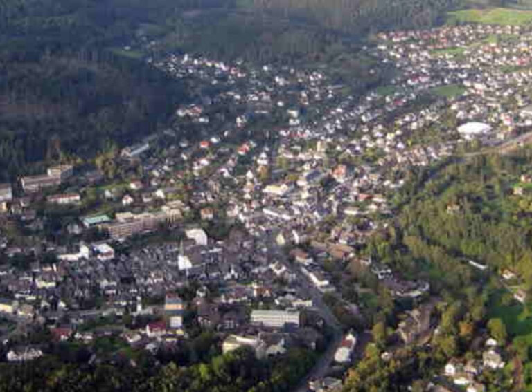 Vogelperspektive Bad Laasphe