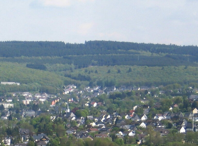 Vogelperspektive Burbach