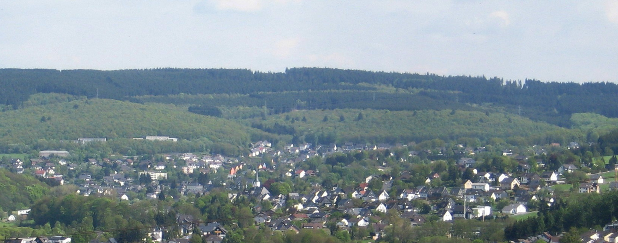 Vogelperspektive Burbach
