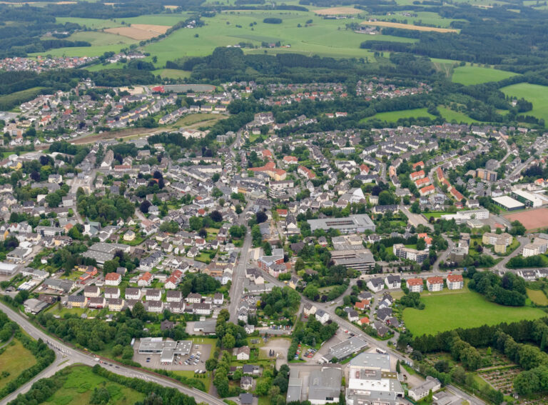 Vogelperspektive Halver