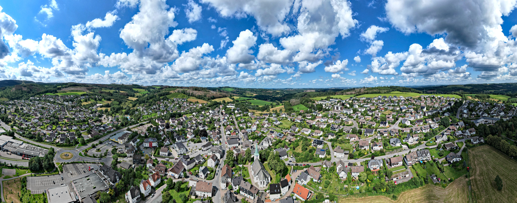 Vogelperspektive Herscheid