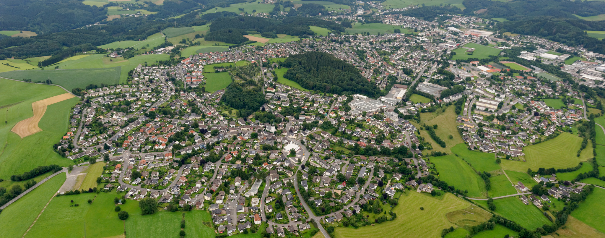 Vogelperspektive Kierspe