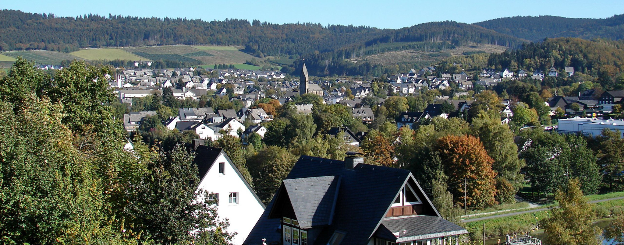 Luftaufnahme von Olsberg