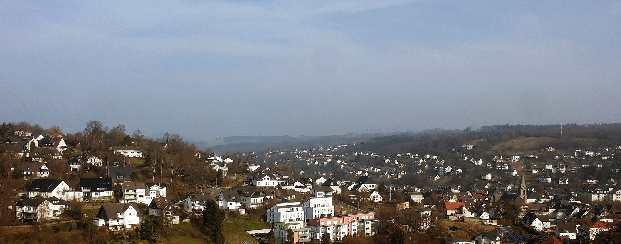 Vogelperspektive von Sundern