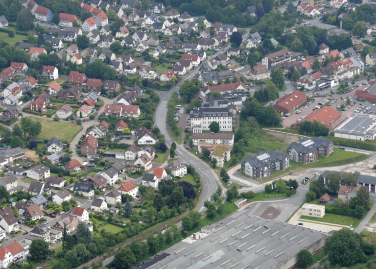 Vogeperspektive von Wickede